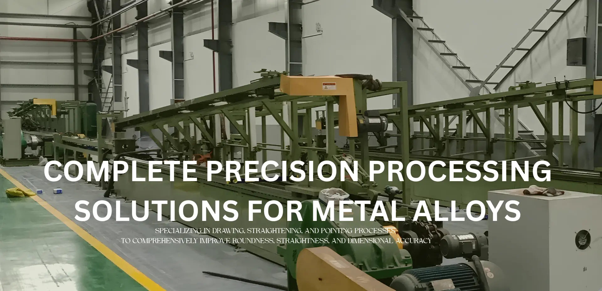 Complete Precision Processing Solutions For Metal Alloys