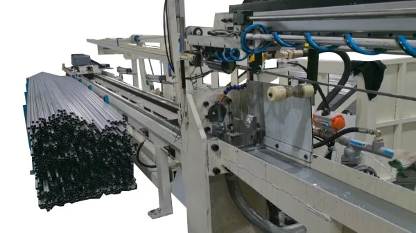 Servo rack and pinion cold drawing machine