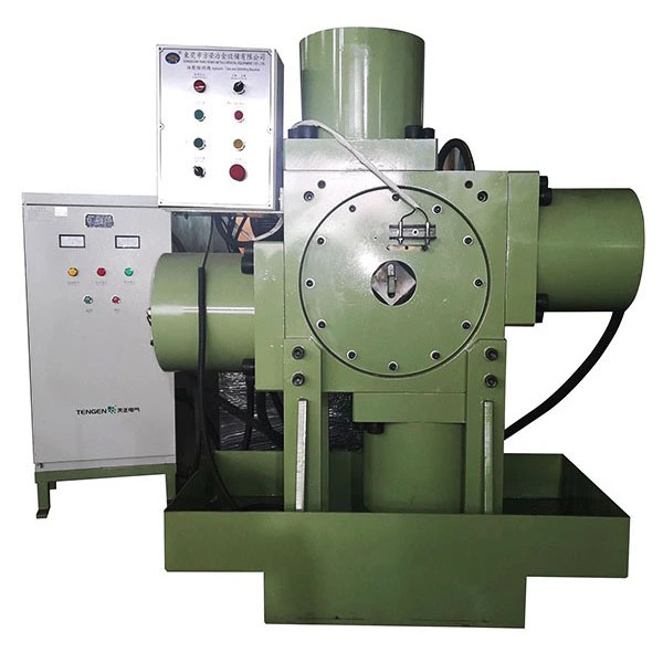Four-die hydraulic tube pointing equipment for metal processing
