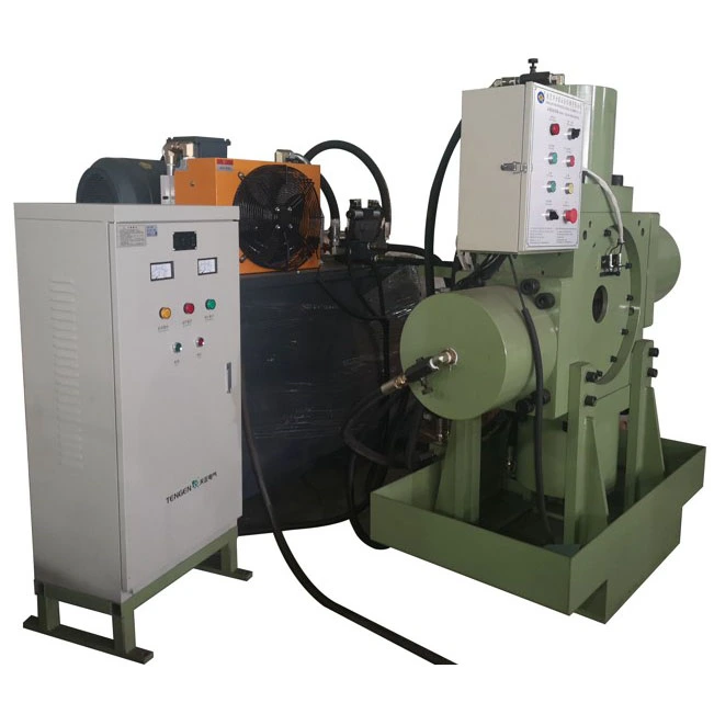 Hydraulic pointing machine for stainless steel pipe preparation