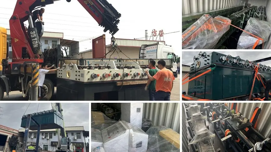 Stainless Steel Rod Pointing Machine Packaging for Export